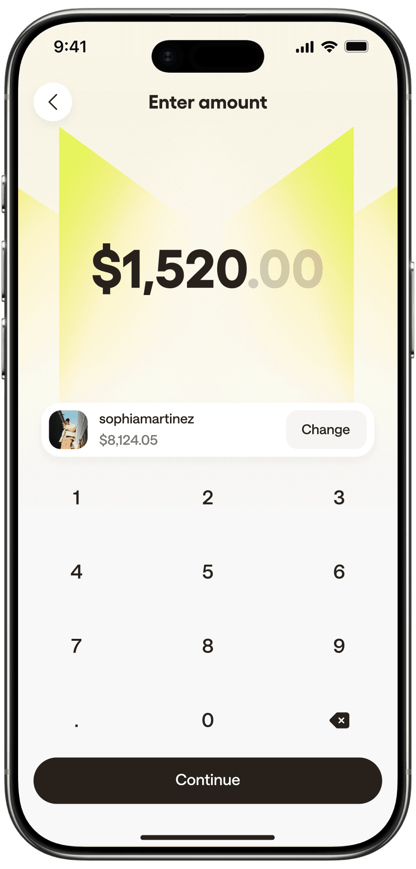 Raycash app: Make payments