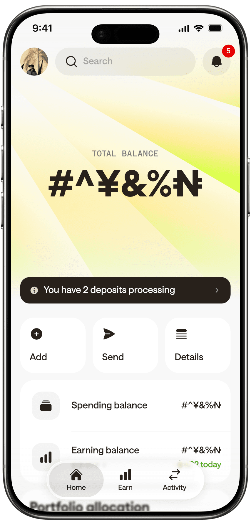 Raycash app: Private by default