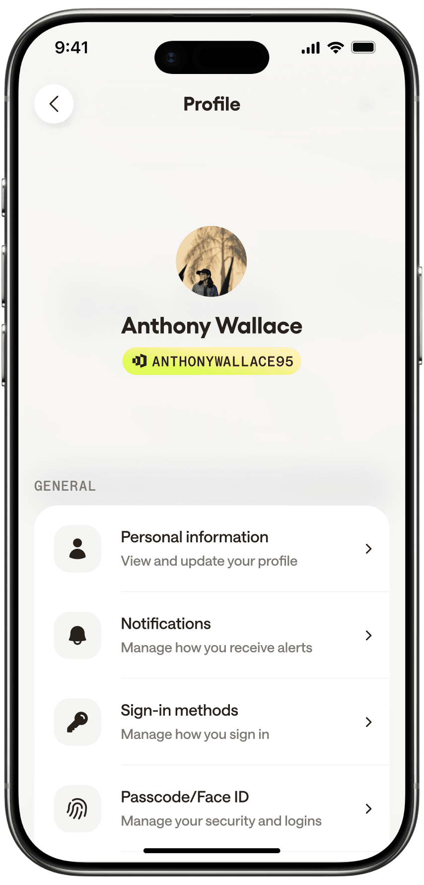 Raycash app: Self custody